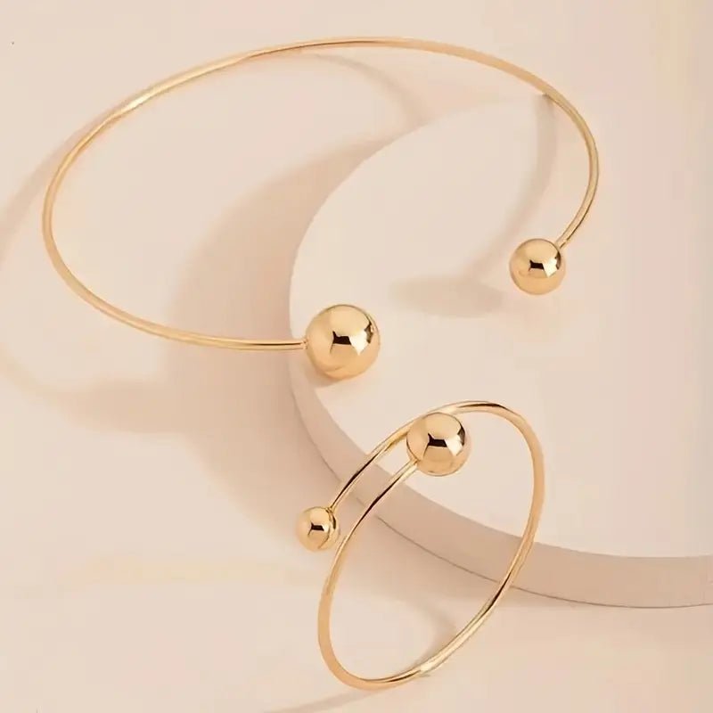 Glow™ | Conjunto de Pulseiras em Ouro